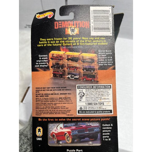 Hot Wheels Demolition ManOlds 442 w-30 1969 Oldsmobile 442 lot of two cars - Picture 6 of 6